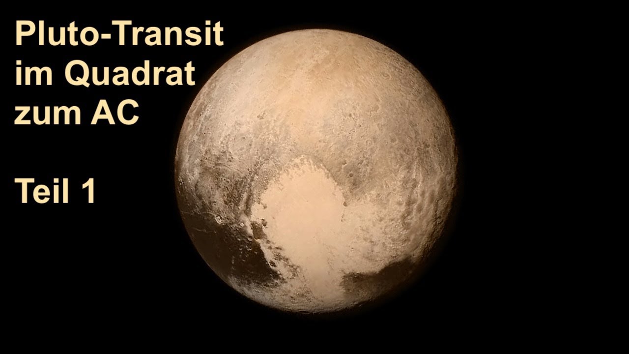 Pluto im 90 Grad-Transit zum AC - Erfahrungsbericht Teil 1