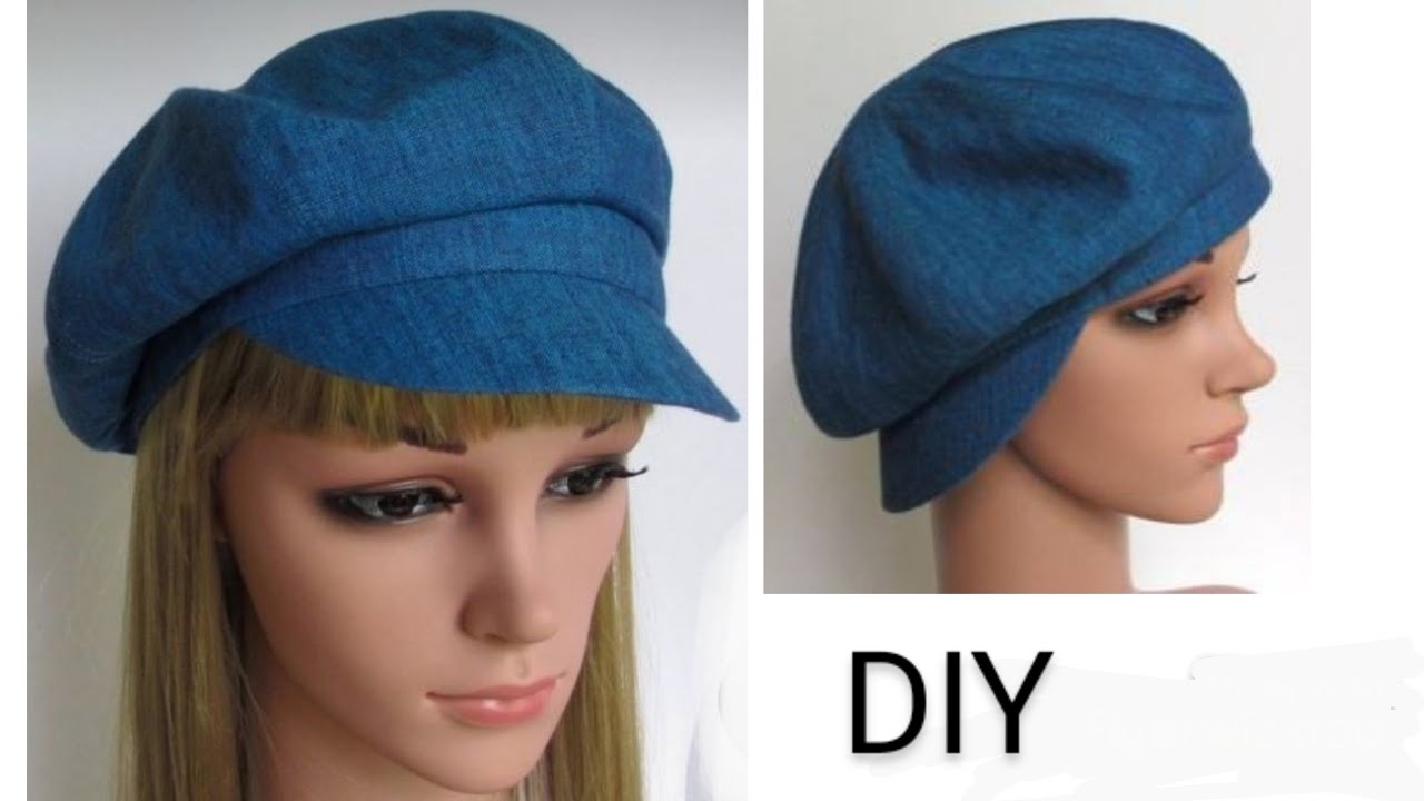 HOW TO MAKE A FACE CAP, HOW TO CUT AND SEW BASEBALL CAP