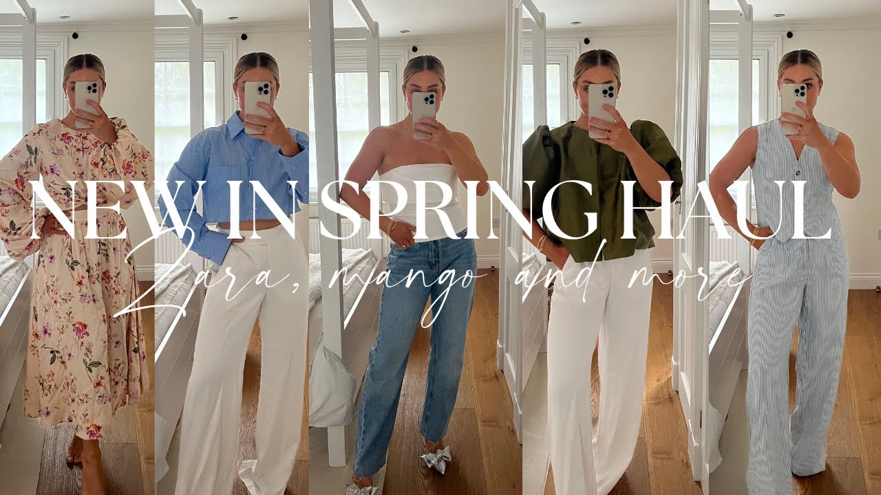 NEW IN SPRING HAUL | ZARA, MANGO, REFORMATION & MORE | JEWELLERY FAVOURITES