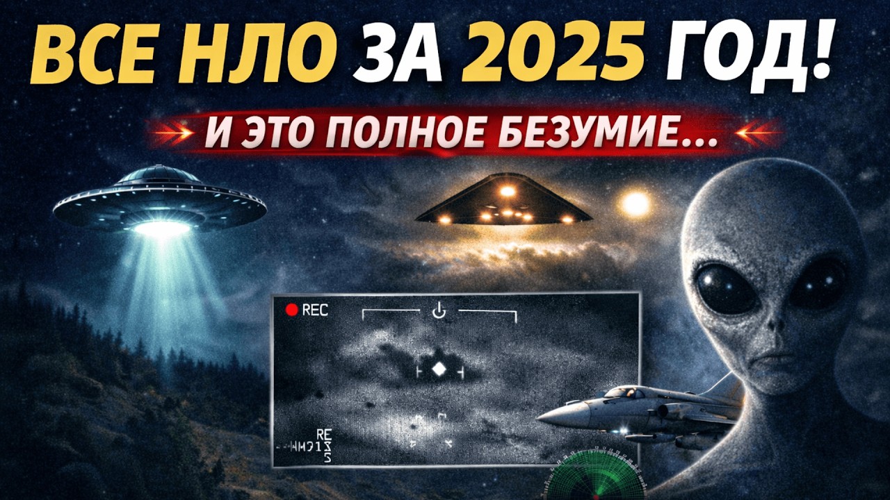 👽 Все НЛО 2025-2026 в одном видео. ЭТО заставило меня замолчать&hellip; | 🌌 Видео для сна