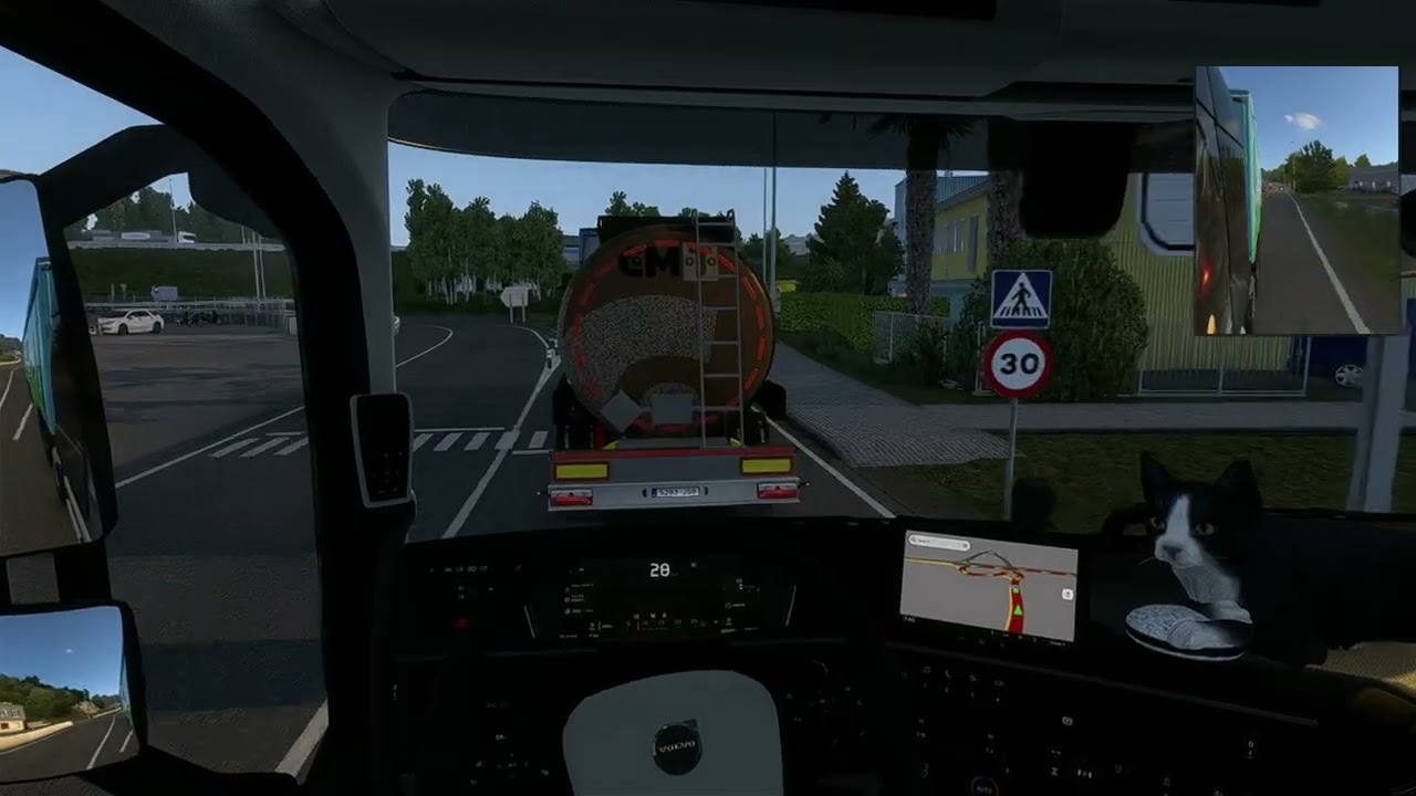 First Delivery in France!  Rolling Into Bayonne in ETS2&rsquo;s France DLC! 🚛✨