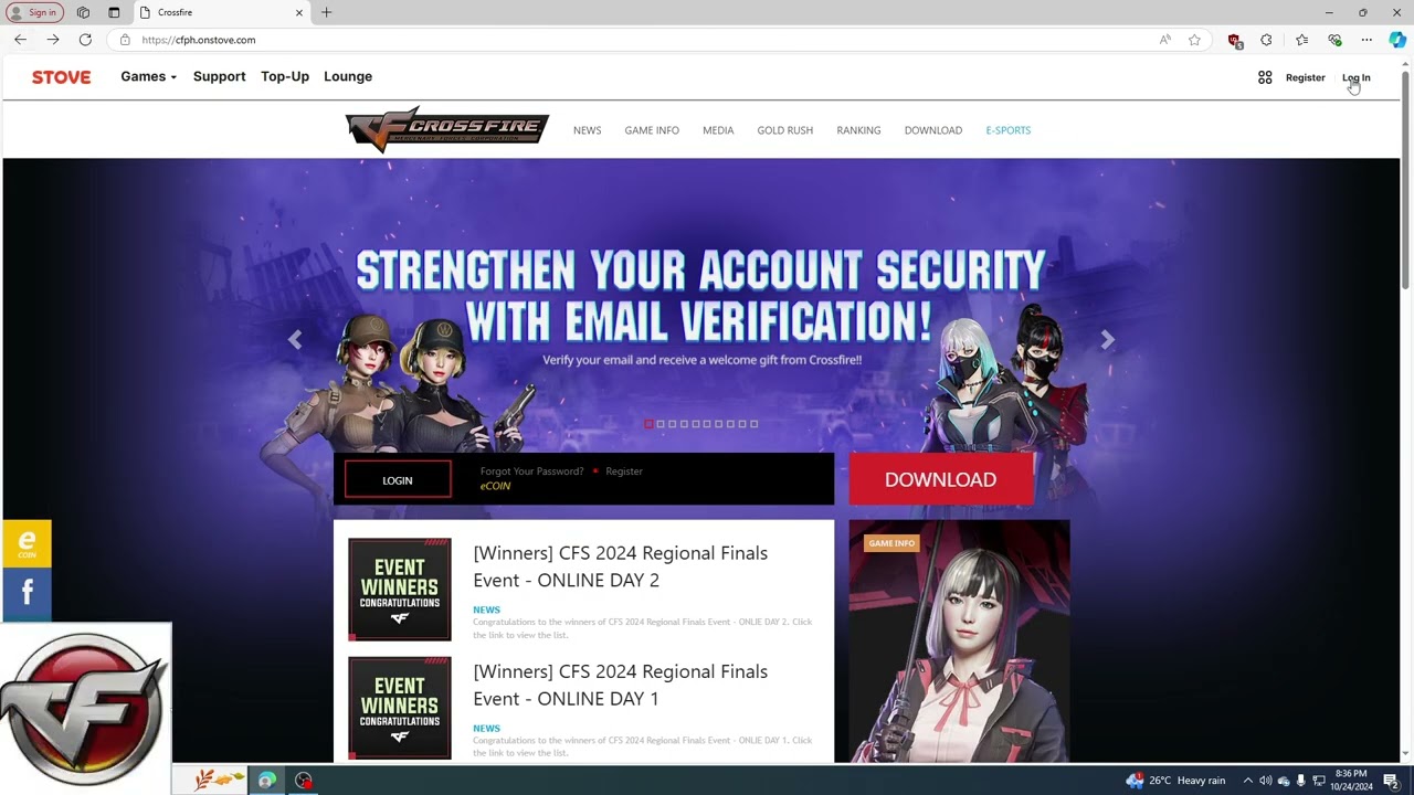 Paano Mag Recover ng CF Account Using Q and A or Email
