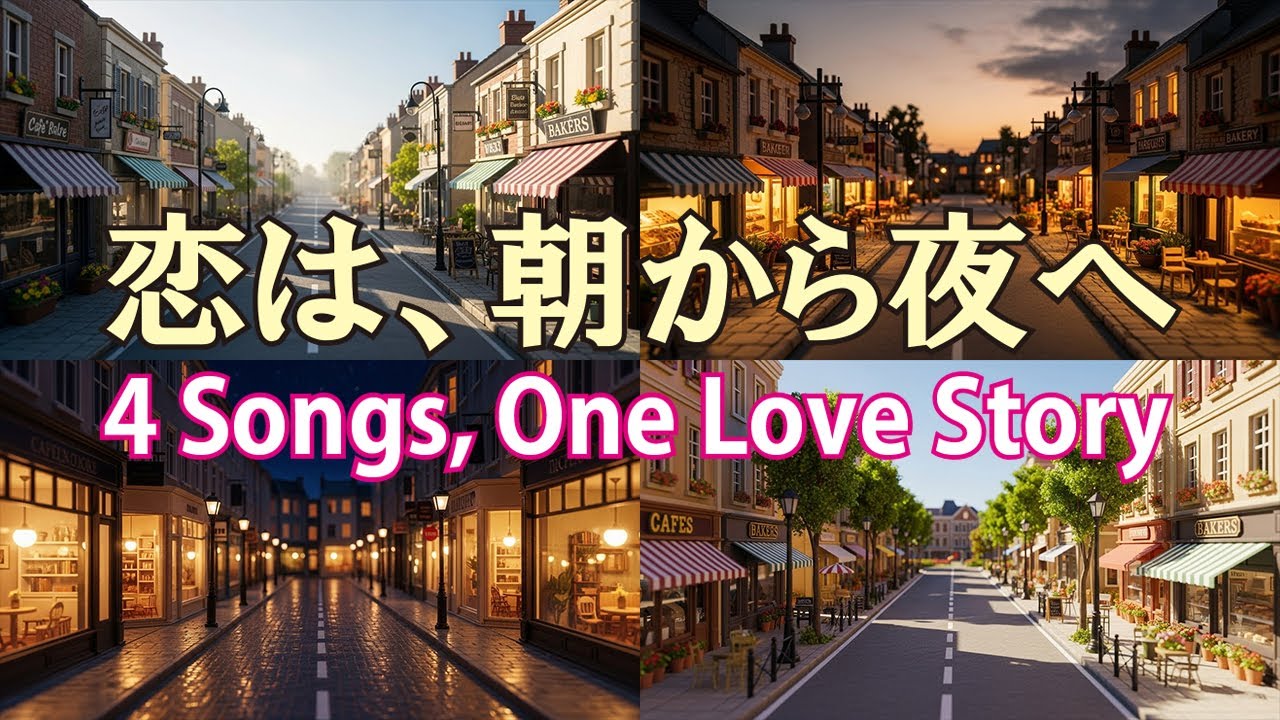 【オリジナル曲】恋は、朝から夜へ｜4 Songs, One Love Story ― 朝・昼・夕・夜で描く恋のはじまり ―