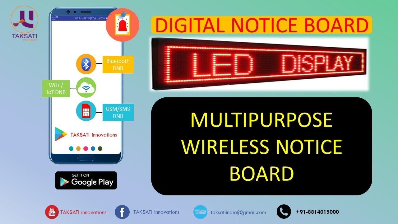 Digital Notice Board