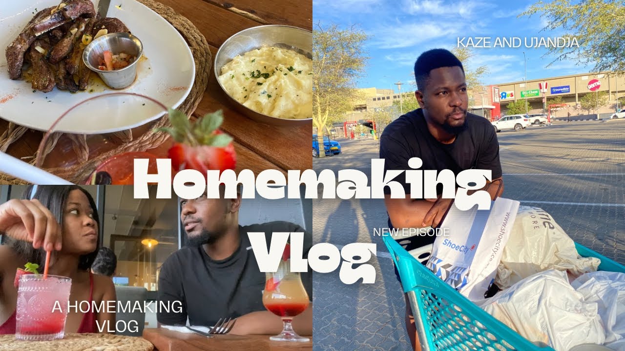 HOMEMAKING VLOG| MONTHLY SHOPPING, COOKING, FAMILY OF 3!| NAMIBIAN YOUTUBER