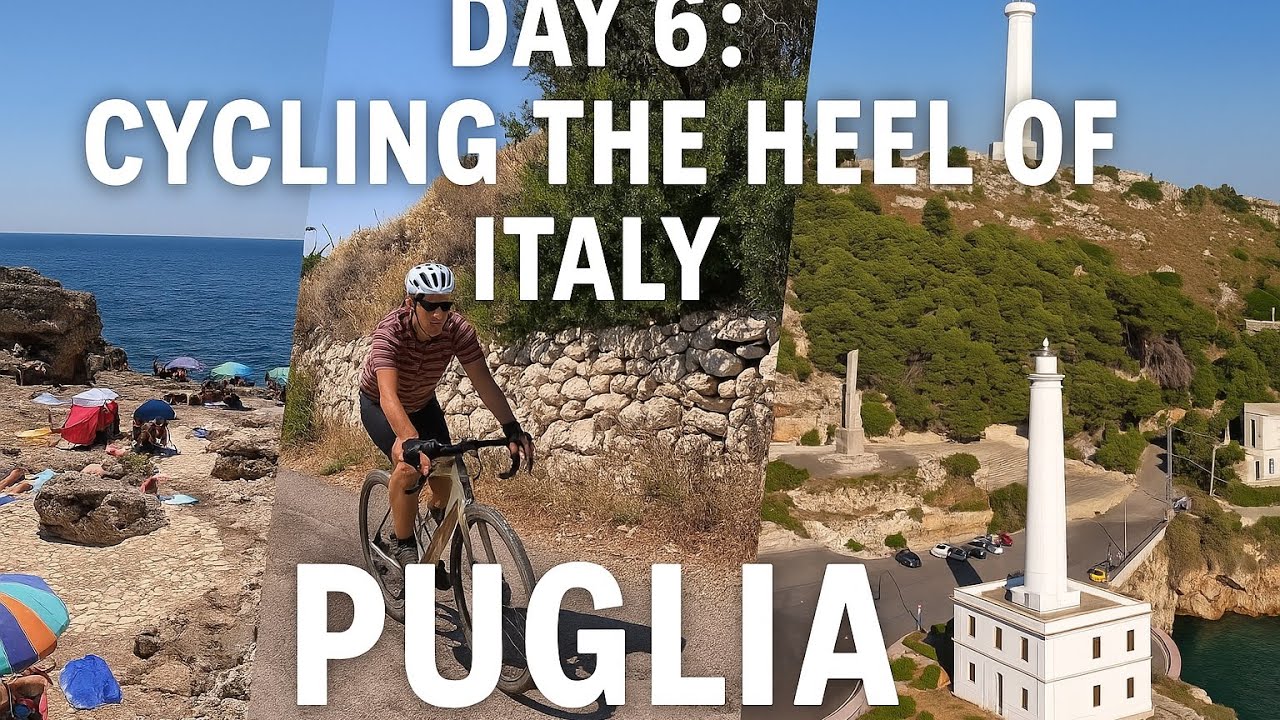 Day 6/7 Bikepacking Italy’s Puglia Heel 🇮🇹 | Santa Maria di Leuca to Otranto –Stunning Coastal Ride!