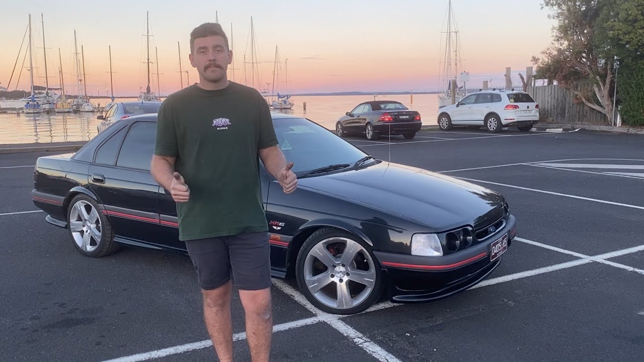 FORD ED XR6 FALCON RESPRAY FOR $600 IN 13 MINUTES!