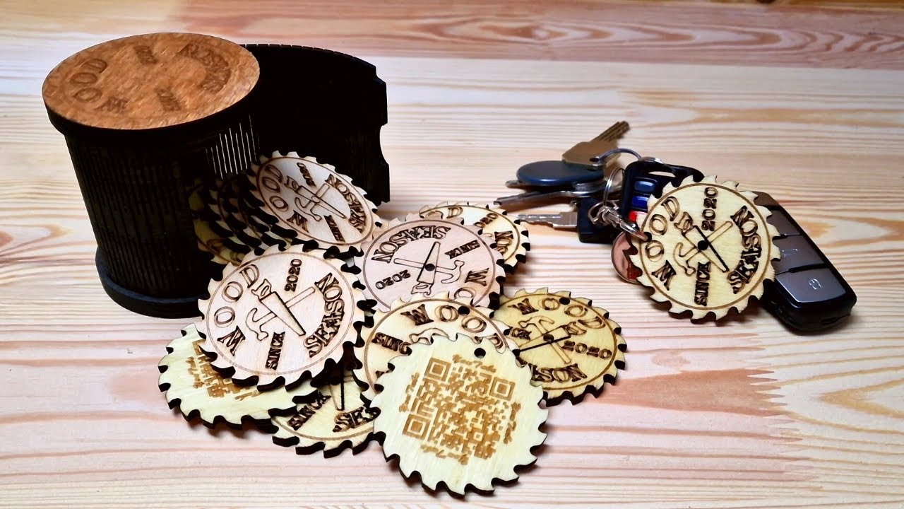 Business Card Using Laser Machines ATEZR L2 and LaserPecker 2