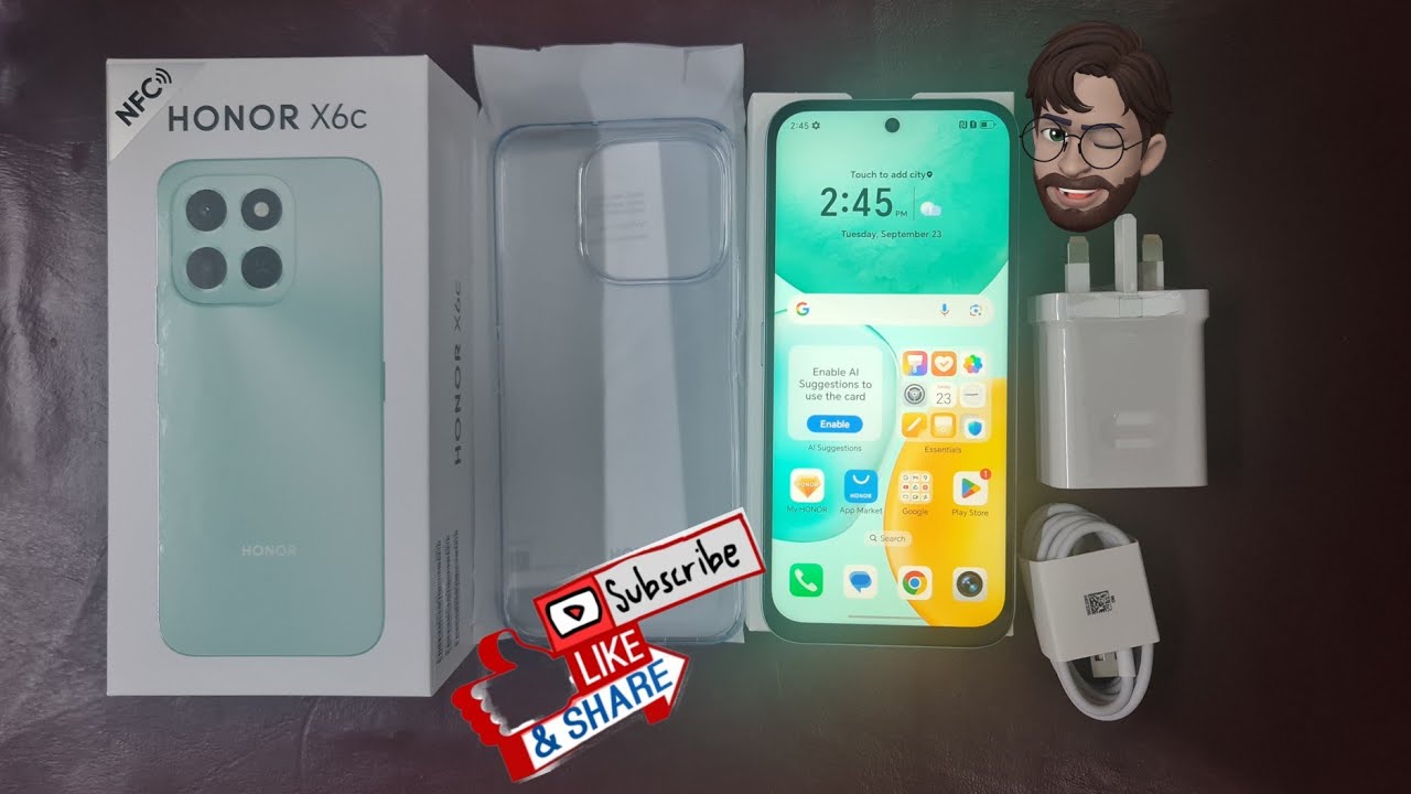 Honor X6c Unboxing 