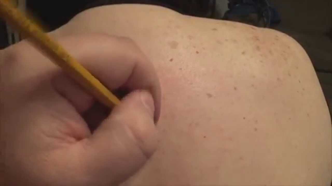 ASMR - Pencil Massage and A-Z Tag Game