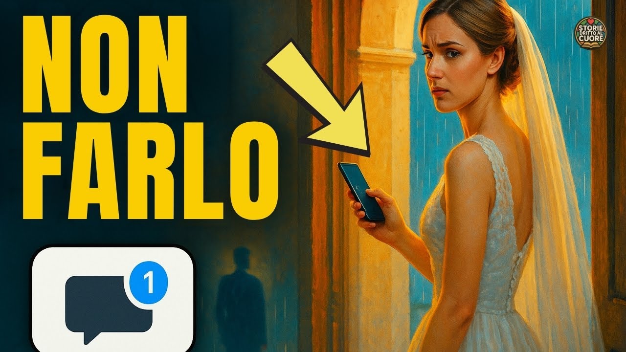 Il giorno del mio matrimonio… un messaggio ha cambiato tutto