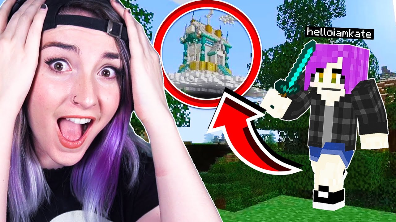 Finding an AIR TEMPLE in CAMP MINECRAFT