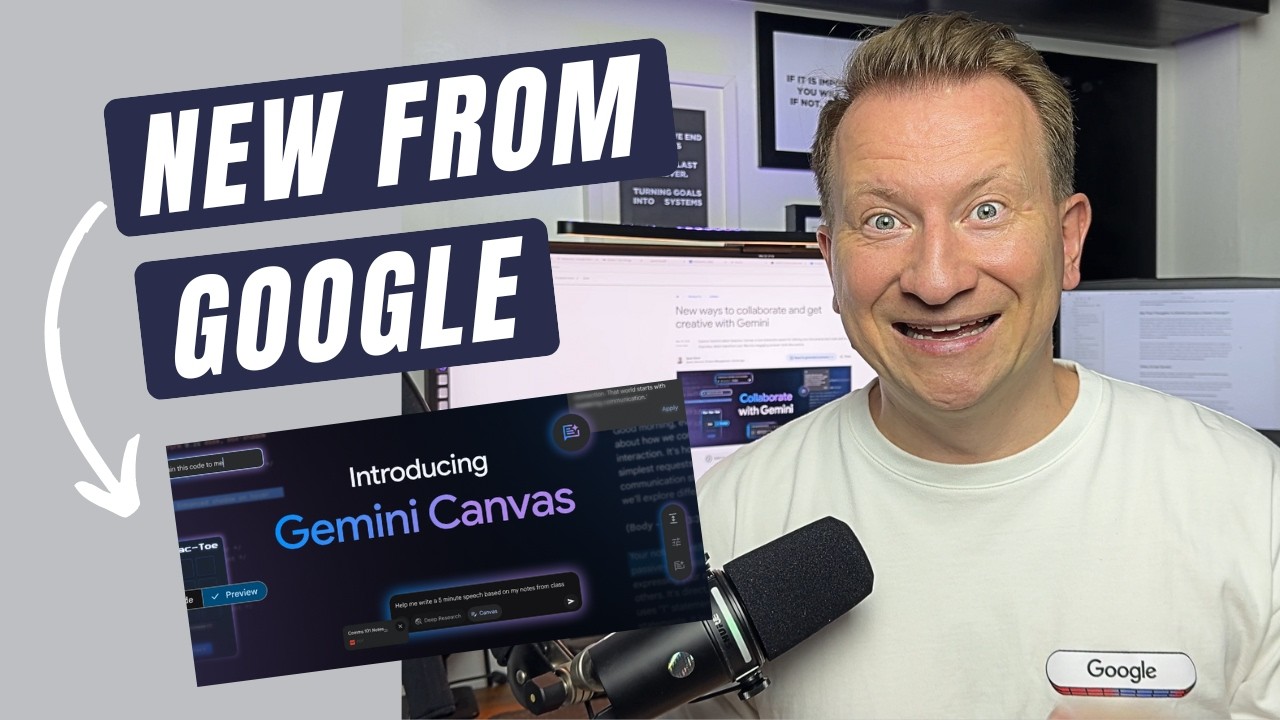 Gemini Canvas tutorial: How to Get Started with Google Gemini Canvas