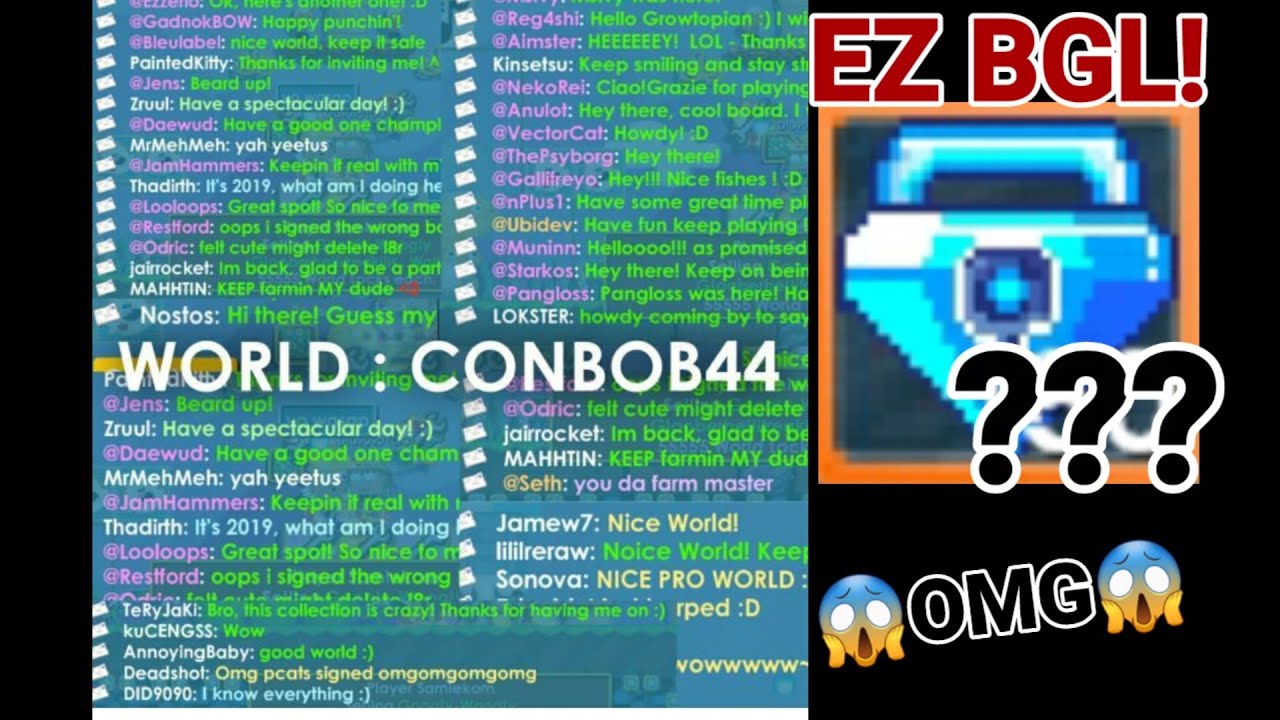 The Most Moderator Signs World In Growtopia (EZ BGL!?) OMG!! - Growtopia