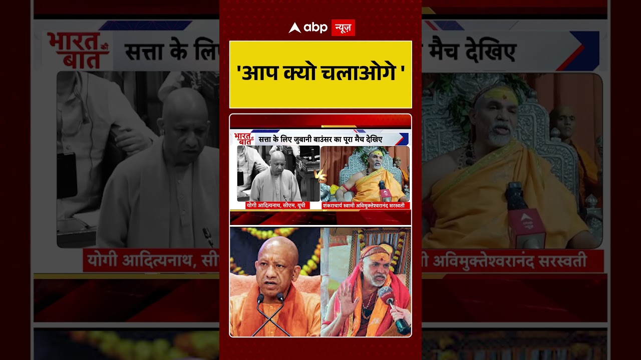 Shankaracharya Controversy: 'आप क्यो चलाओगे ' | Religious Dispute | Viral Statement | Politics