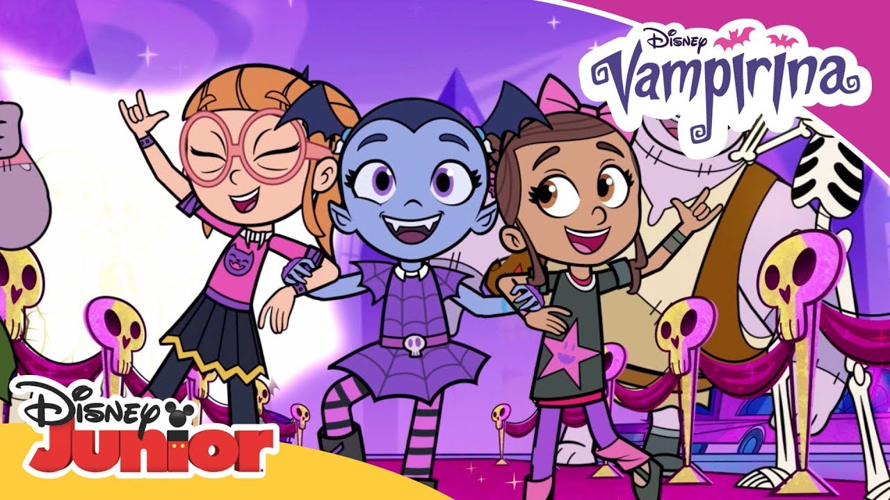 Ghoul Girls Rock: Living the Scream 🎶 | Vampirina | Disney Junior Arabia