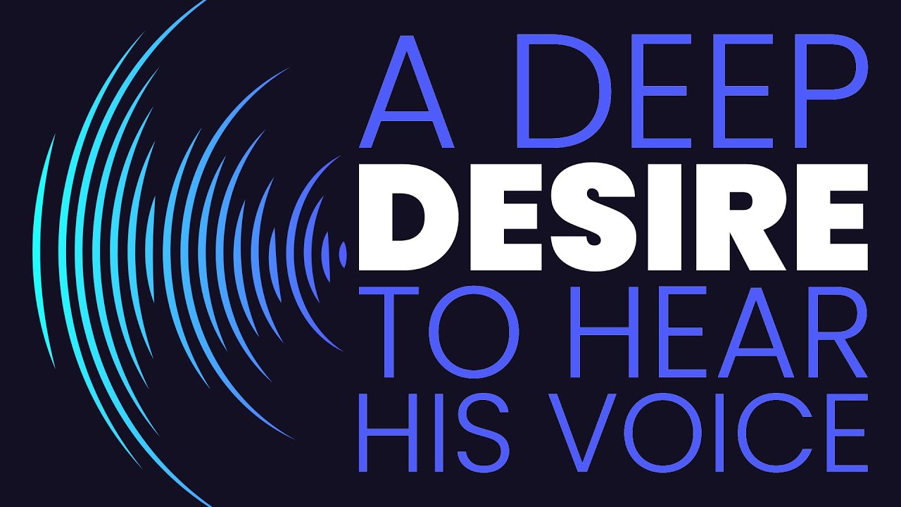 The Bridge Church // A deep DESIRE to hear His voice // Live Sermon // 10-26-2025