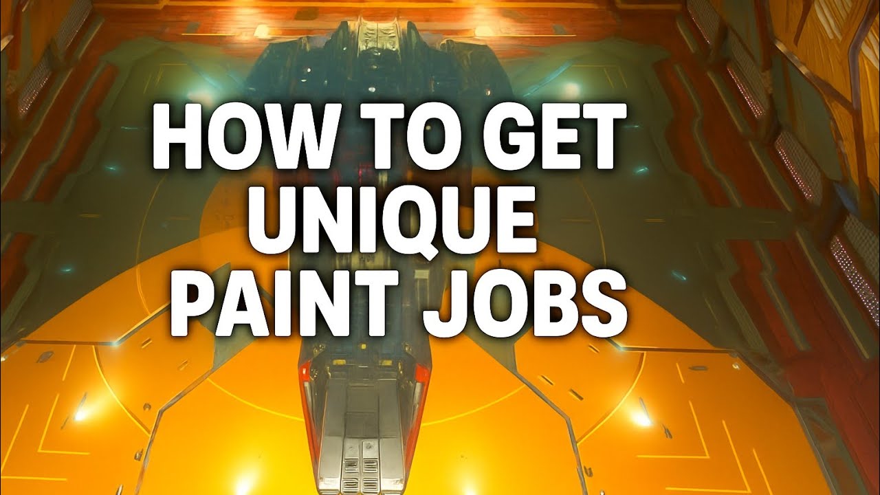 No Man's Sky: How to get Unique Paint on Ships! 