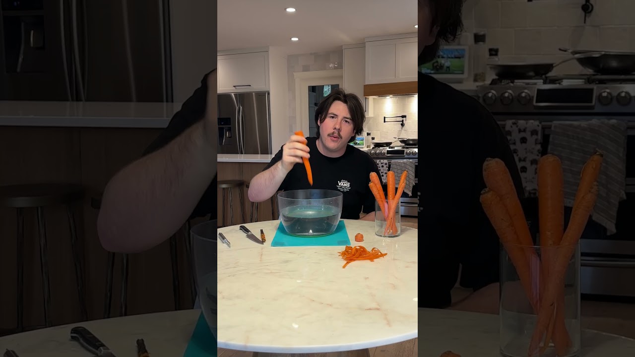 Making Instruments Out Of Vegetables -  The Carrot Recorder🎶🥕