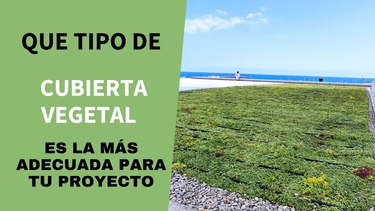 Como elegir bien el sistema de cubiertas vegetales
