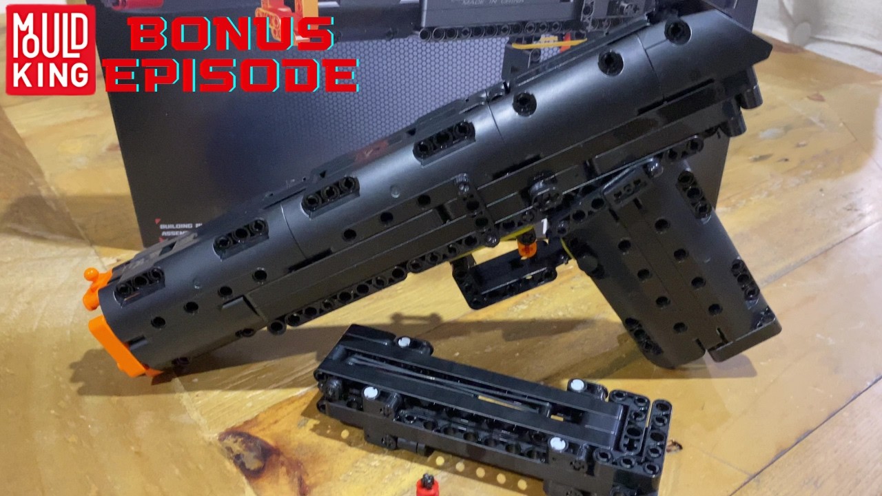 Mould King Block Gun No, 'Desert Eagle' #14004S | ZED Bonus Review