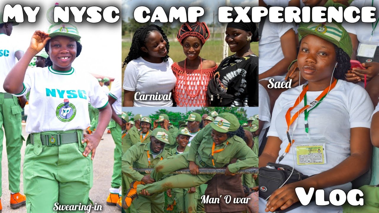 MY NYSC CAMP EXPERIENCE VLOG 