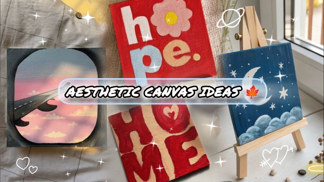 Easy & Cute Painting ideas ✨💗