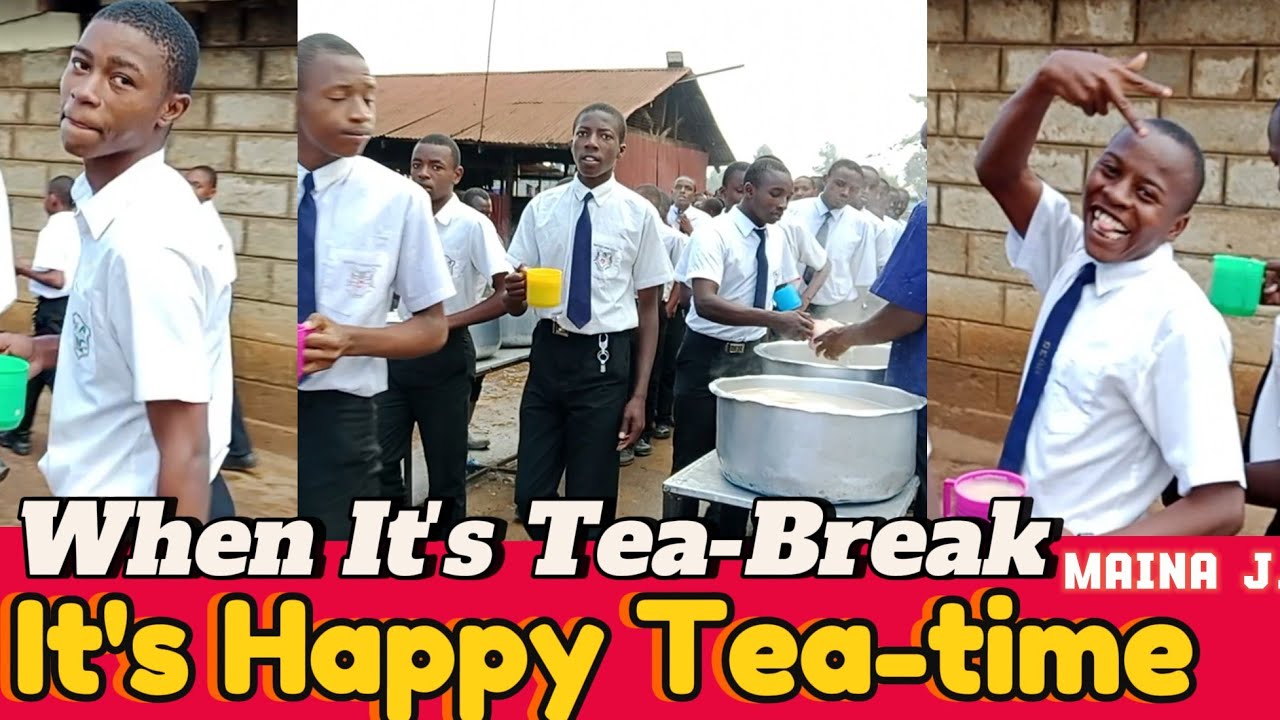 Tea -time at #KamuiruBoys High School Tea-time