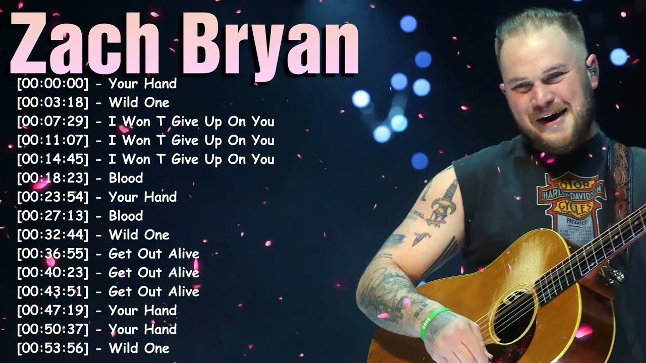 Greatest hits – Zach Bryan ｜ Top emotional country songs album complete playlist best