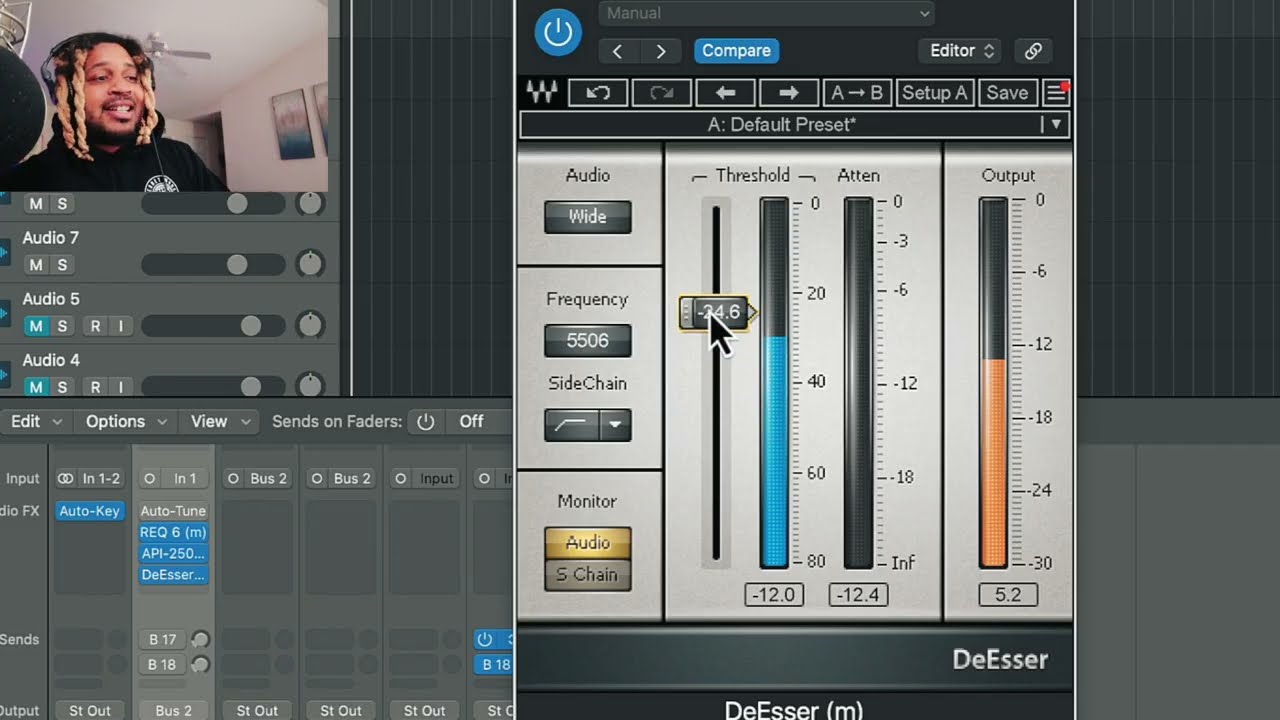 Меньше плагинов = Лучшее качество вокальных записей