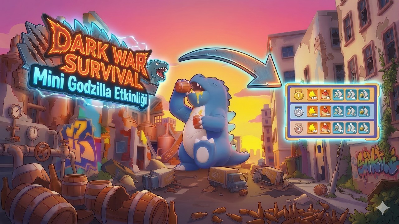 Yeni Mini Godzilla Etkinliği Detaylı İnceleme - Dark War Survival
