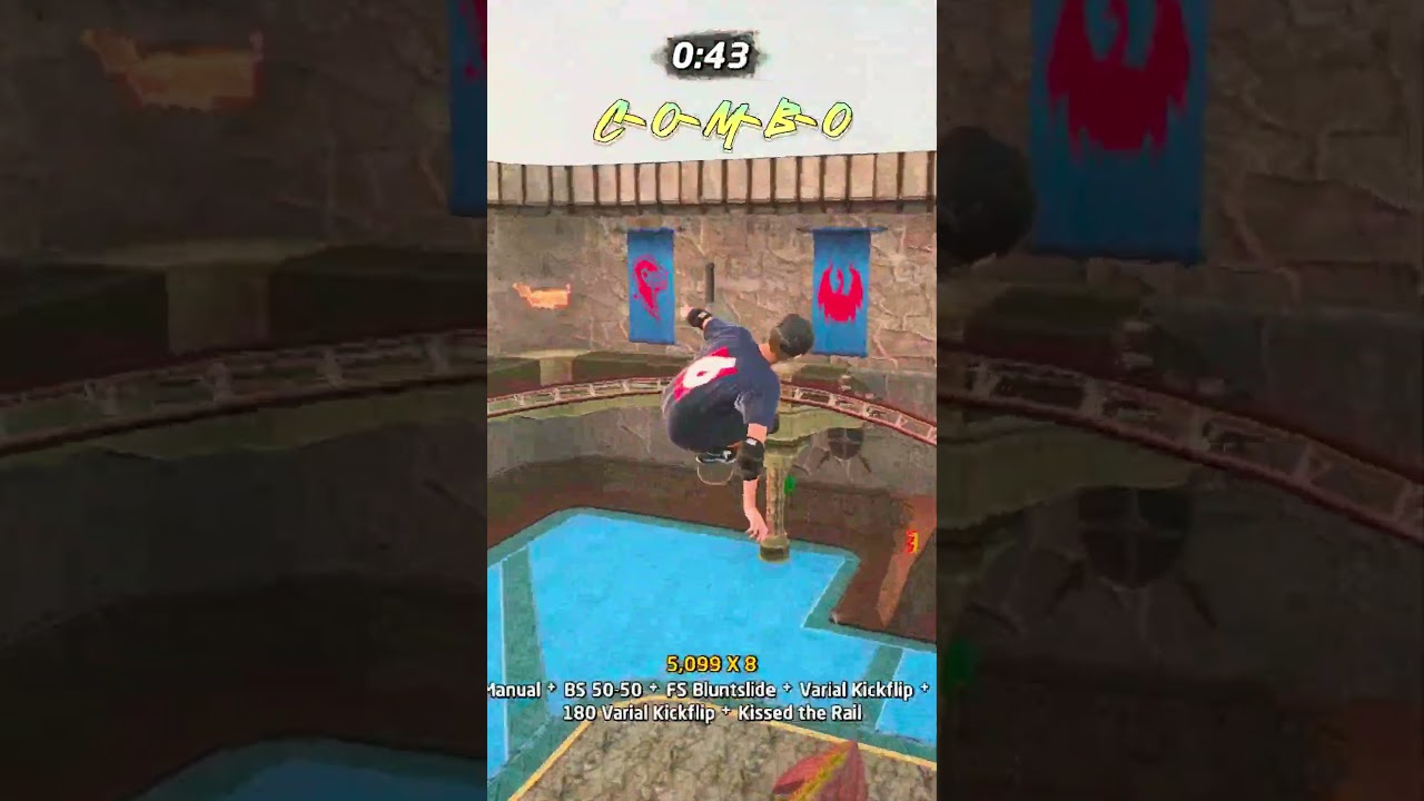 Project 8 in THPS 1+2 (THPSPRO MOD)