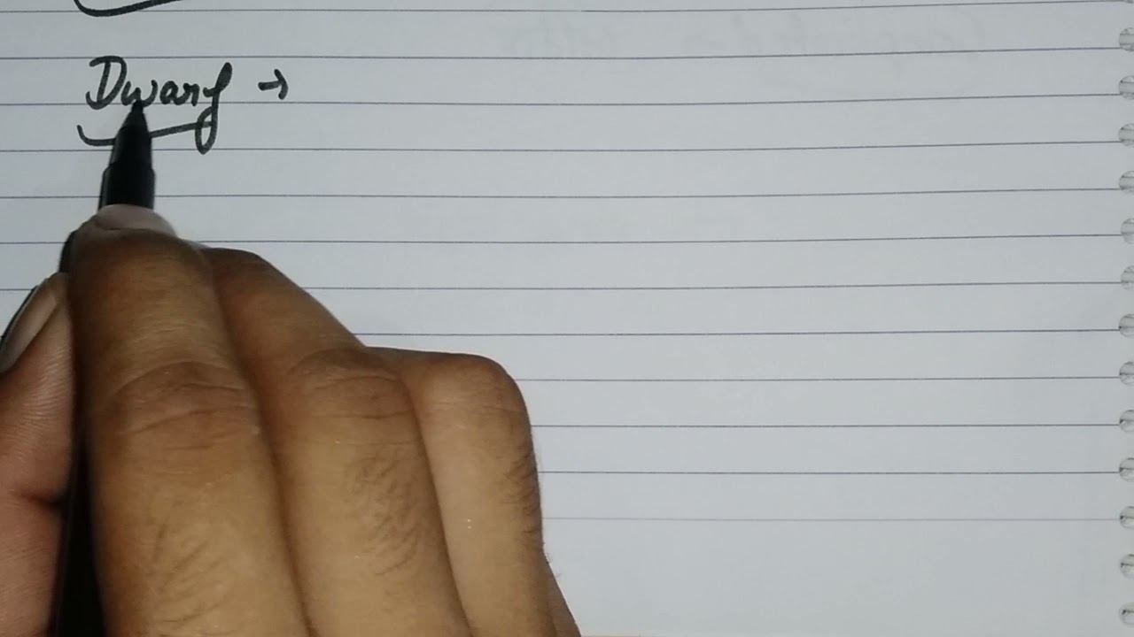 Dwarf meaning in Hindi