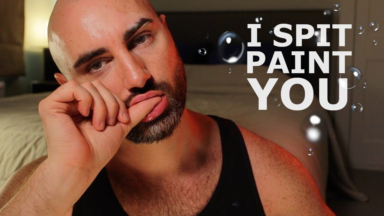 ASMR : Spit Painting YOUR Face for Ultimate TiNgLeS | Inaudible British Male Mouth Sounds