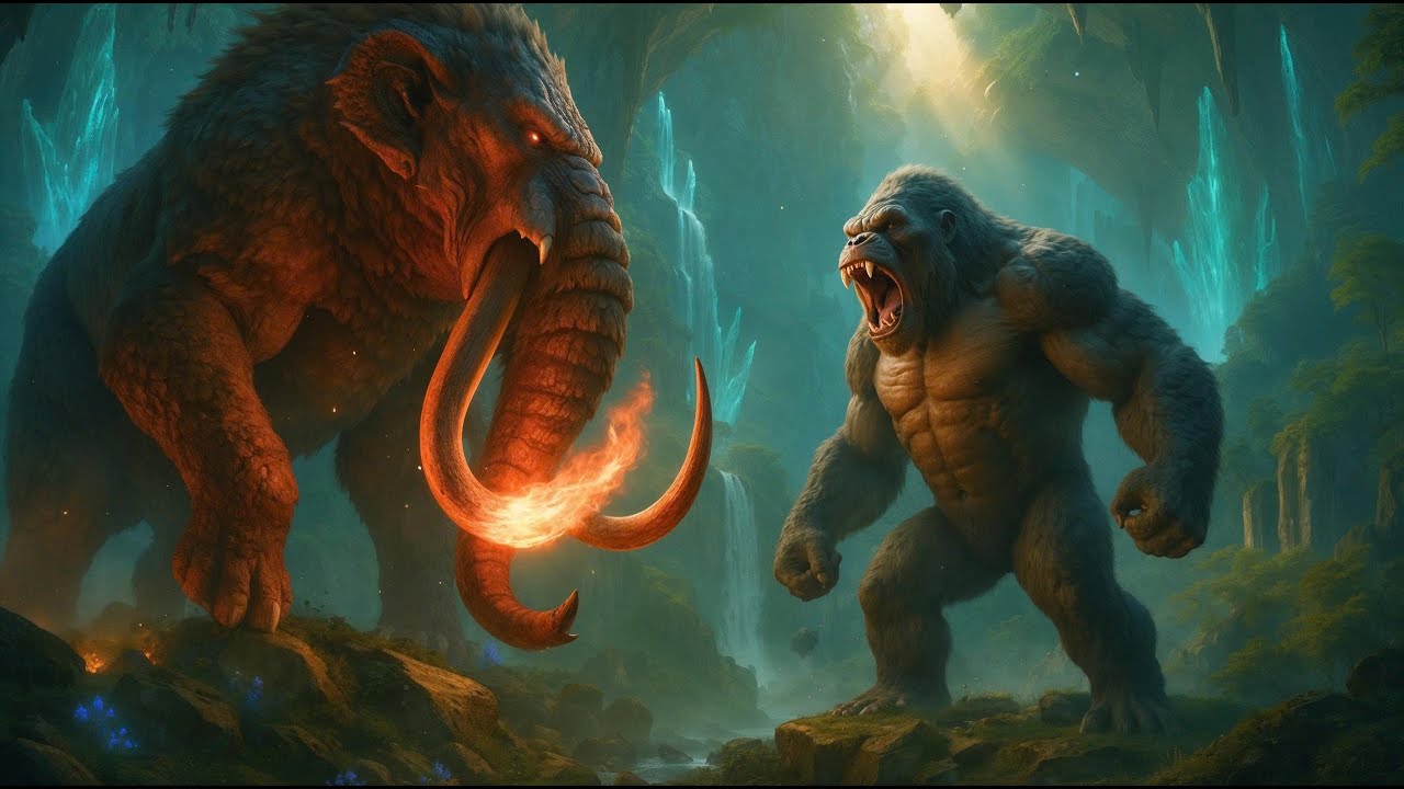 King KONG vs MAMMOTH TITAN: The Showdown That Changed Hollow Earth Forever | Bizarre World