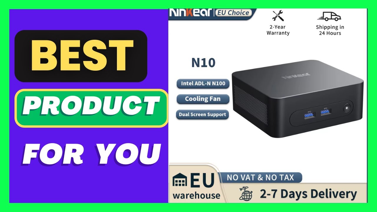 Ninkear N10 Mini PC Intel N100 up