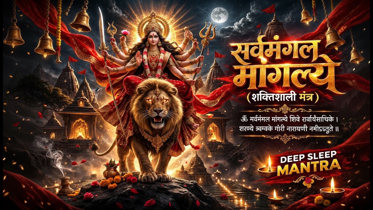 सर्वमंगल मांगल्ये शिवे सर्वार्थ साधिके | सकारात्मक ऊर्जा का महामंत्र | सकारात्मक ऊर्जा का महामंत्र