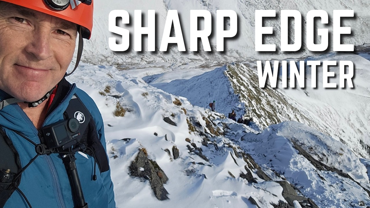 Winter SHARP EDGE - BLENCATHRA #lakedistrict