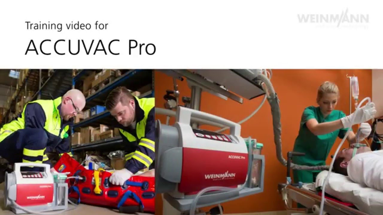 ACCUVAC Pro Training animation: How to use the suction device