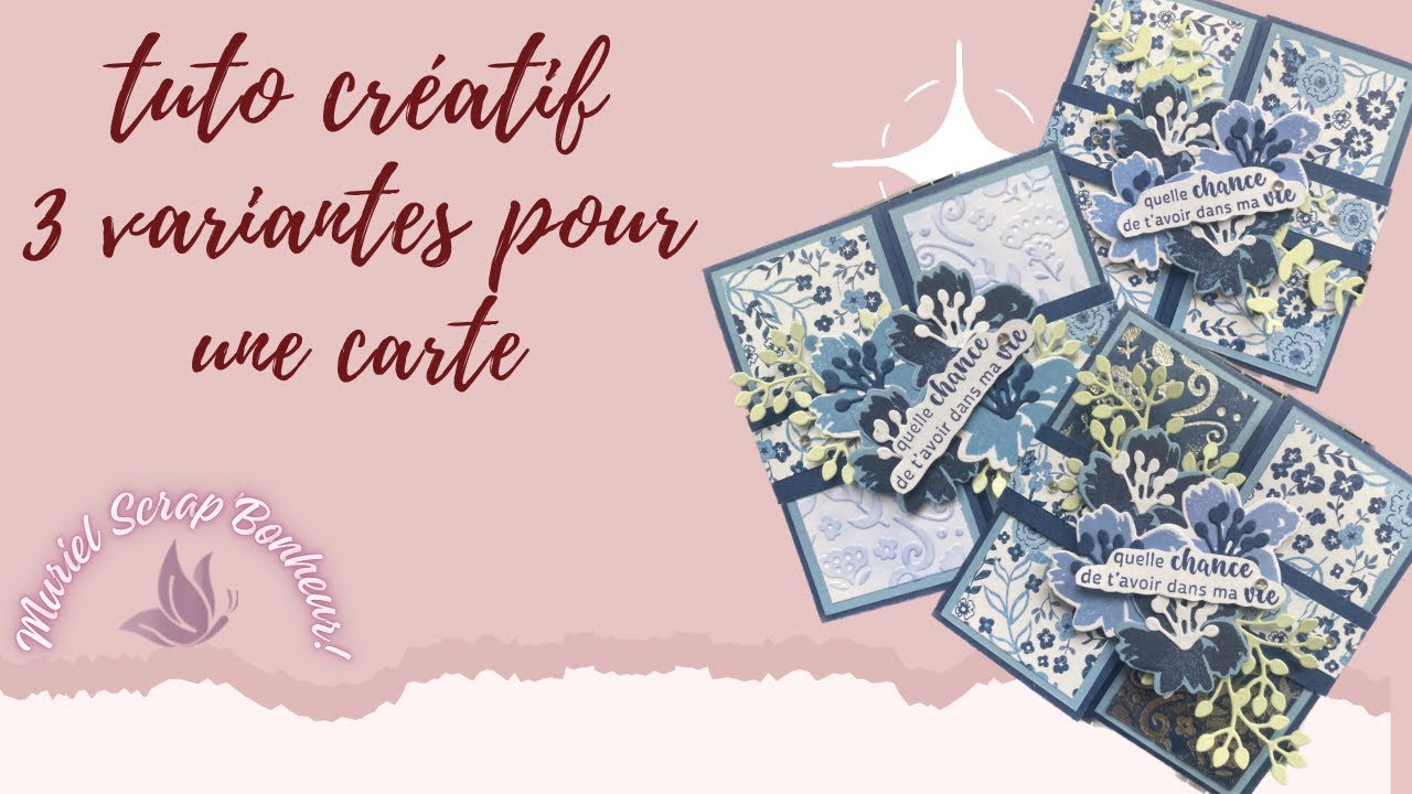 3 variantes pour une carte