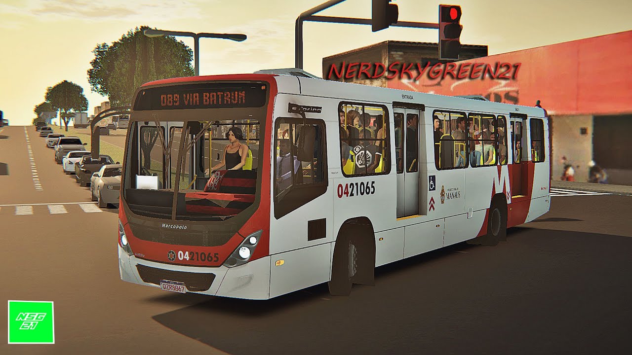 [PROTON BUS] 089 T5/ NOVA FLORESTA - Torino S VOLVO B270F | Integração T./ Mapa Manaus Metropolitana