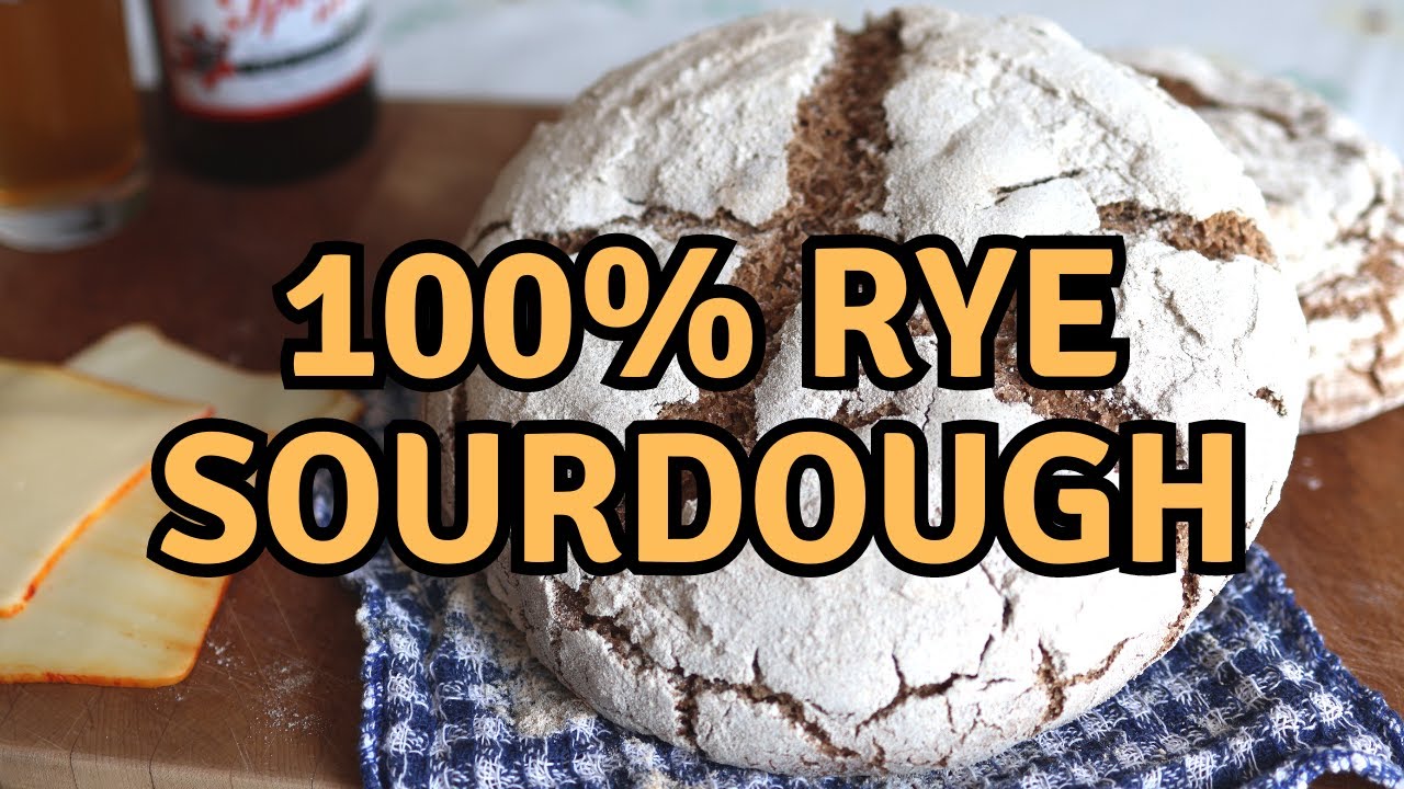 Bavarian Rye Bread  | Bayerisches Roggenbrot mit Brotgewürz