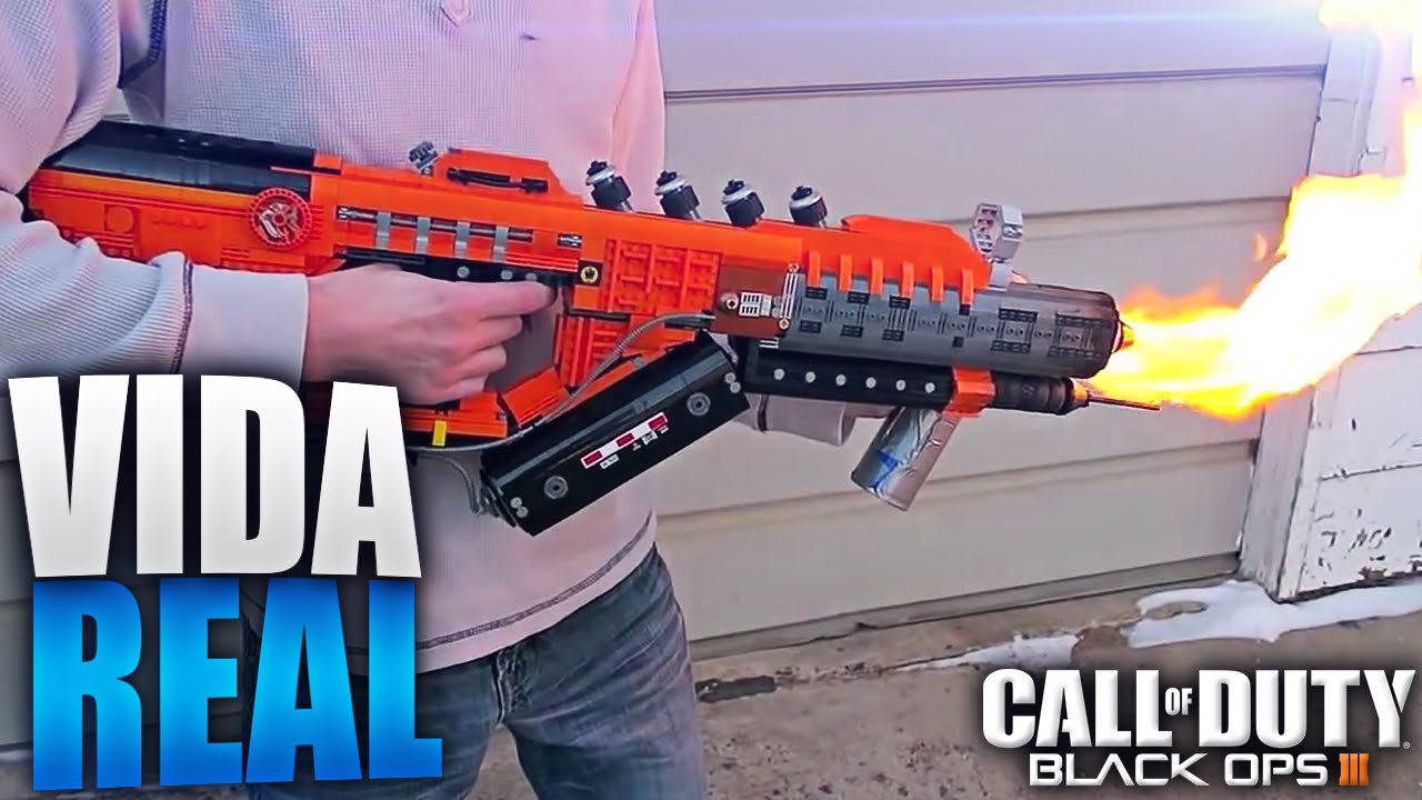 ”5 ARMAS DE BLACK OPS 3 RECREADAS EN LA VIDA REAL (LEGO)” (◐_◑)