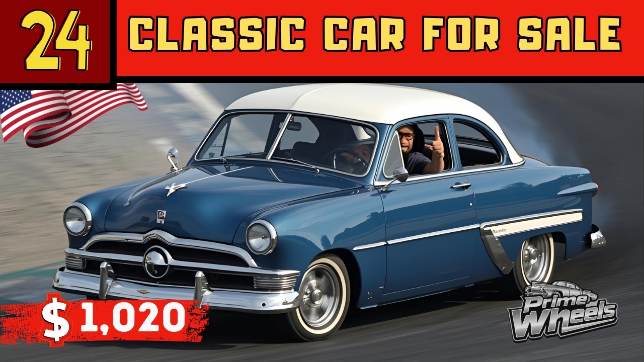 Top 20 CHEAPEST Classic Cars For Sale by Owner