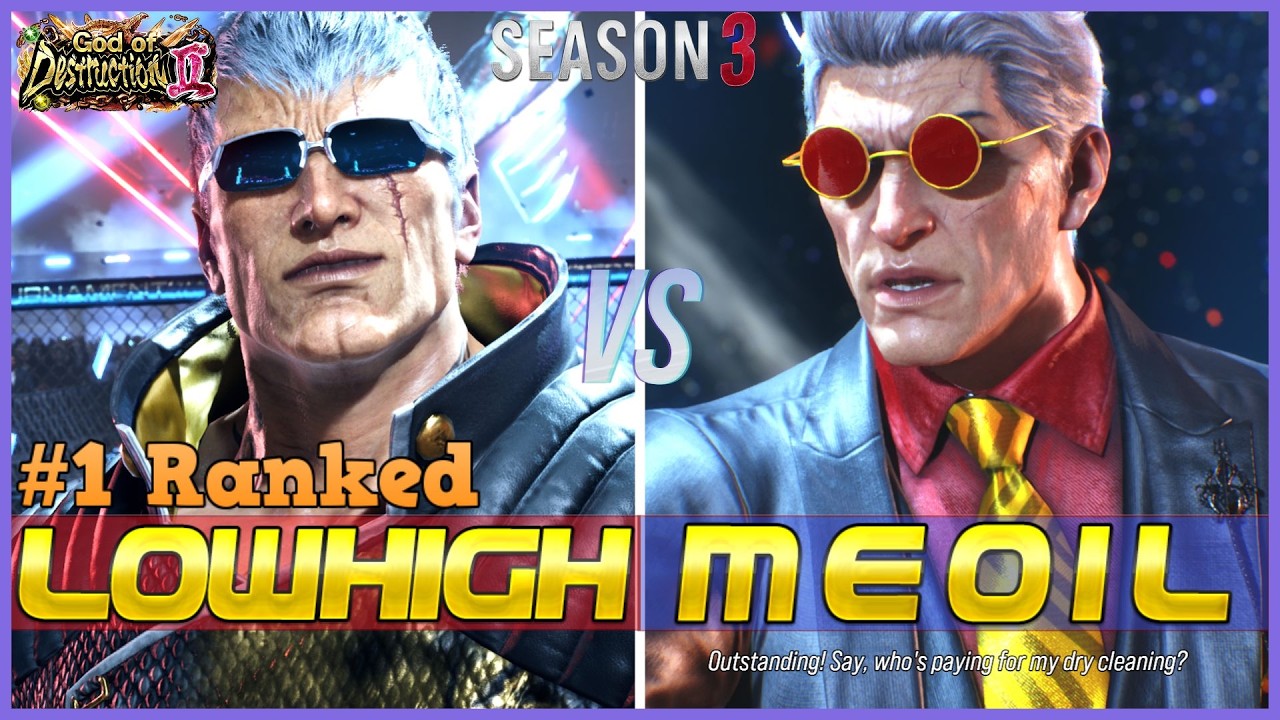 T8 S3 ▰ LOWHIGH (#1 Ranked Bryan) Vs MEO-IL (Victor) ▰ Tekken 8 High Level Gameplay