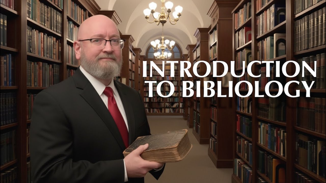 Introduction To Bibliology - Lesson 1