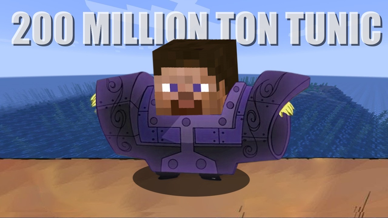 How Much Does Minecraft Armour REALLY Weigh?