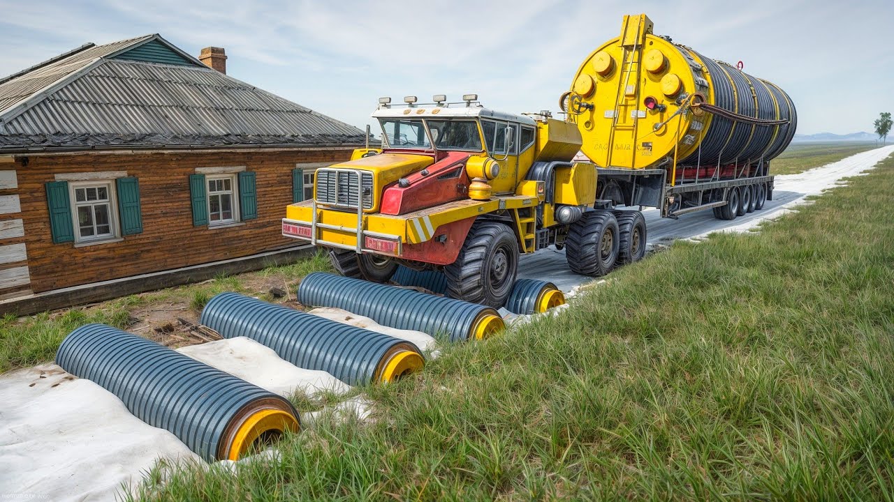 SnowRunner - Mod Truck Vs Extreme Broken Road With Gaint Speed Bumps | Driver Skills Gameplay #11