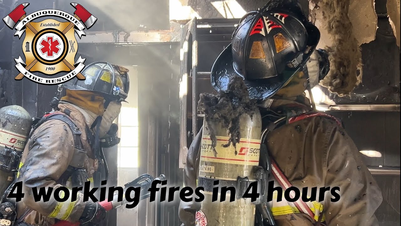 4 Working Fires in 4 Hours, PIO Vlog #2