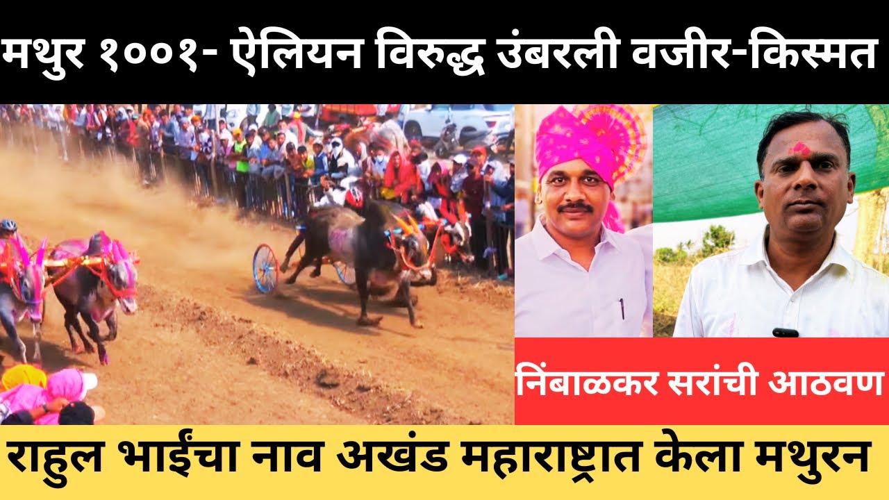पिंटू पाटील यांची प्रतिक्रिया मथुर १००१ सोबत तीन वेळा गाडी झाली आणि आज पहिला गुलाल मिळाला 😍💯